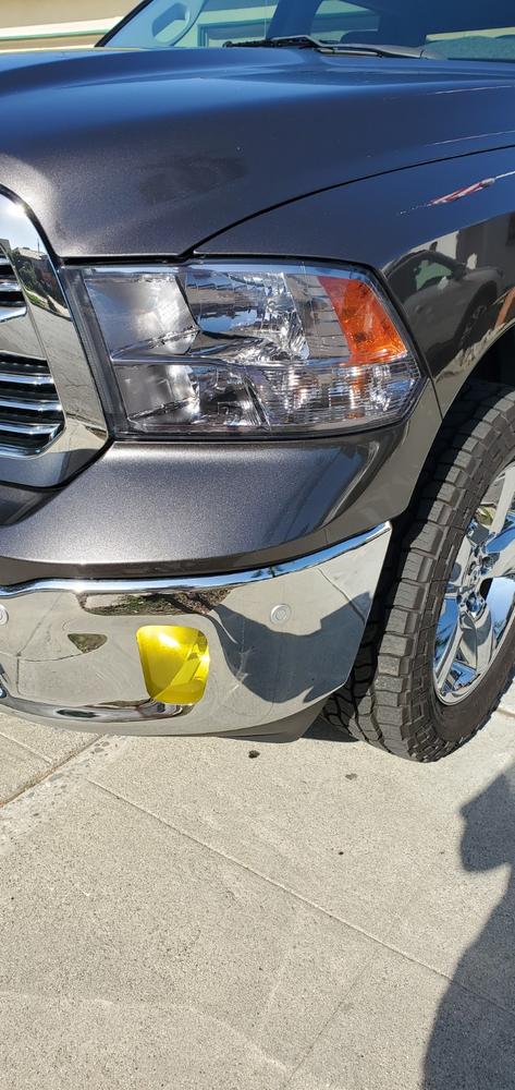 Dodge Ram Truck 1500 Classic (13-19) Projector Headlight Covers - Customer Photo From Paul Dunkoe