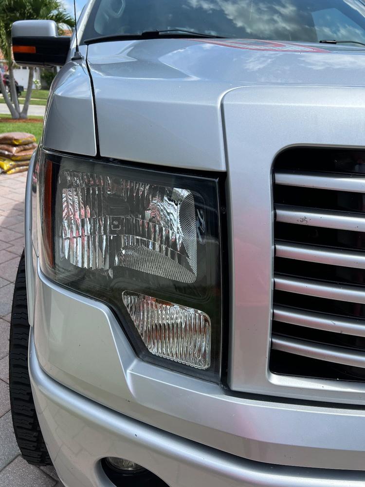 Ford F-150 (09-14) Headlight Covers - Customer Photo From Wendy Hackworth