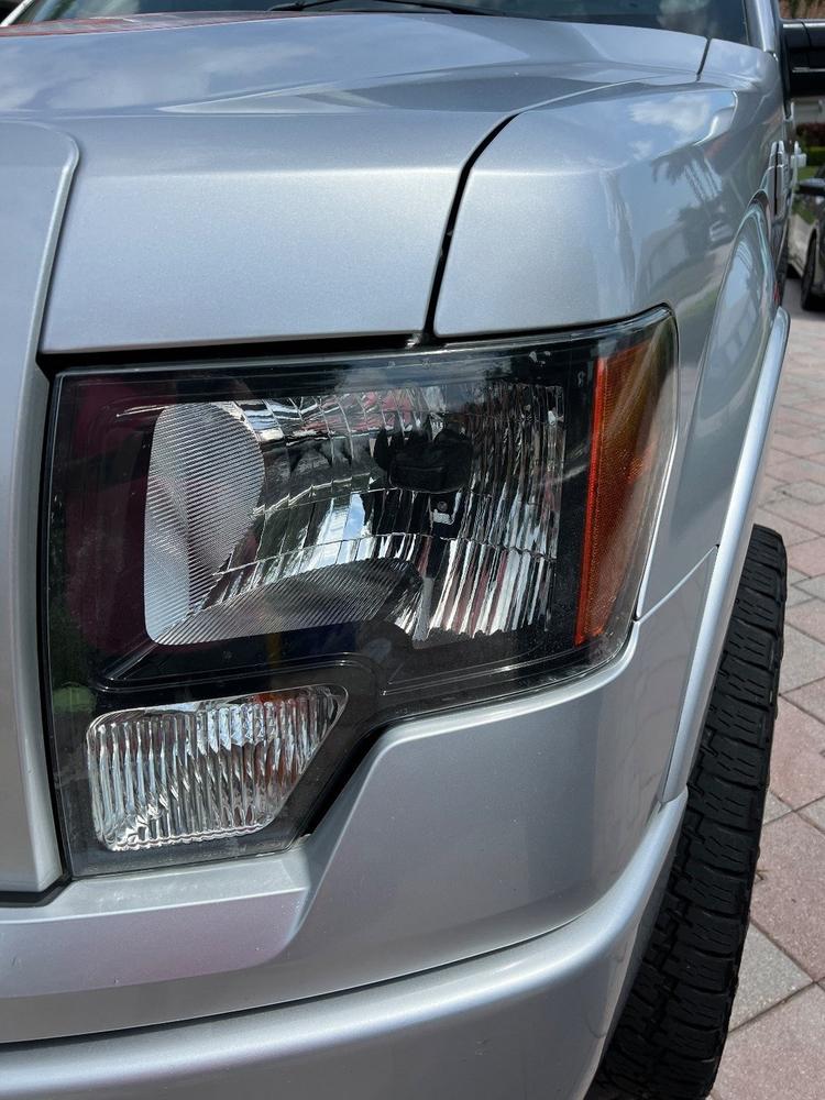 Ford F-150 (09-14) Headlight Covers - Customer Photo From Wendy Hackworth