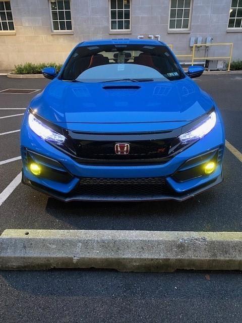 Honda Civic Hatchback/ FK8 Type R (16-21) LED Headlight Covers - Customer Photo From Anthony Intorre