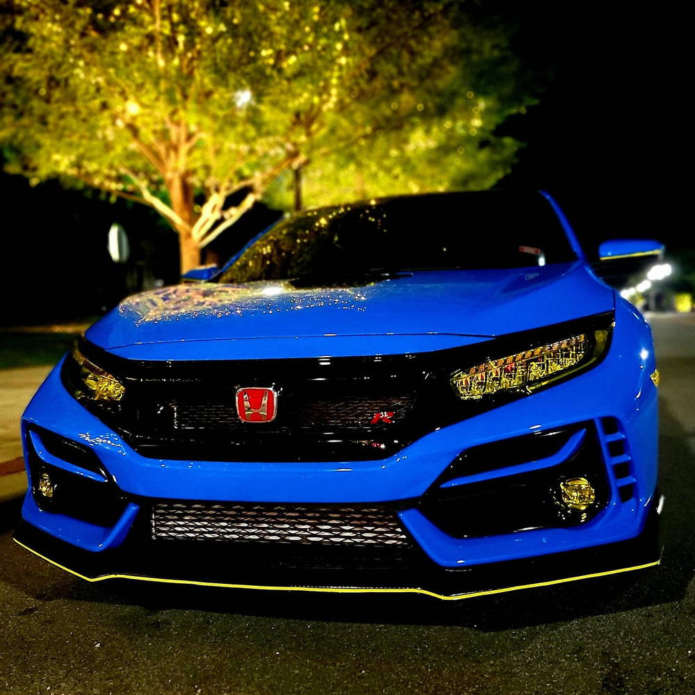 Honda Civic Hatchback/ FK8 Type R (16-21) LED Headlight Covers - Customer Photo From Darius Daves