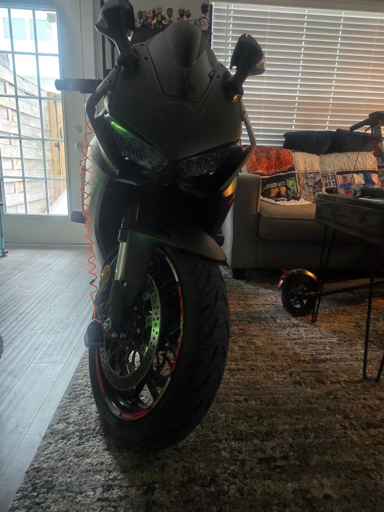 Honda CBR1000RR (2017+  ) Headlight Covers - Customer Photo From michael vallone
