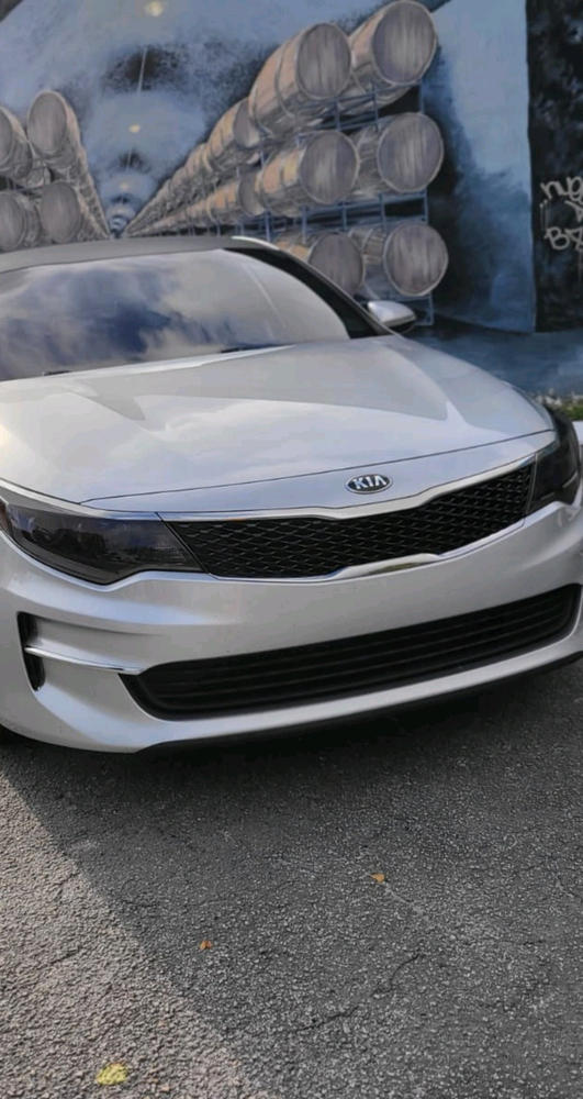 Kia Optima (16- ) Headlight Covers - Customer Photo From Tashima