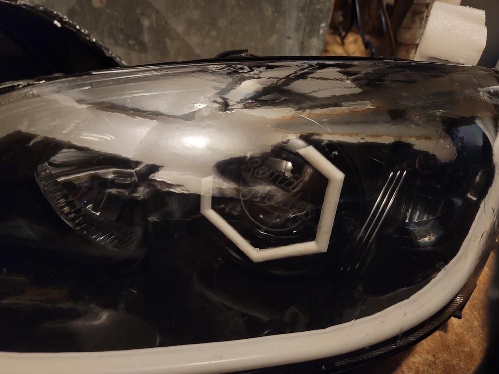 MazdaSpeed 3 Hatchback (07-09) Headlight Covers - Customer Photo From Enrique