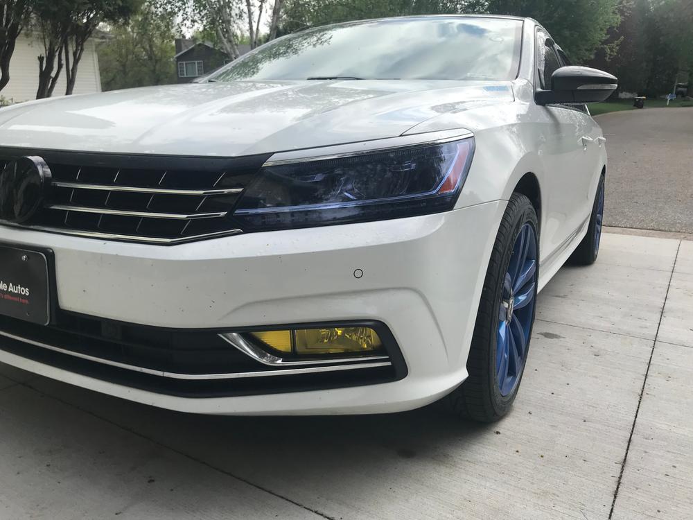 VW Passat LED (16-19) Headlight Covers - Customer Photo From Daniel McLaughlin