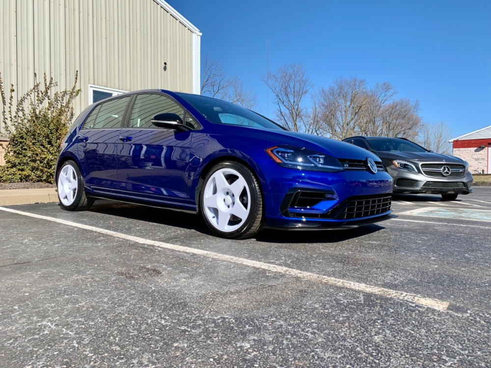VW Golf R (18-  ) Headlight Covers - Customer Photo From Nathan Humrighouse