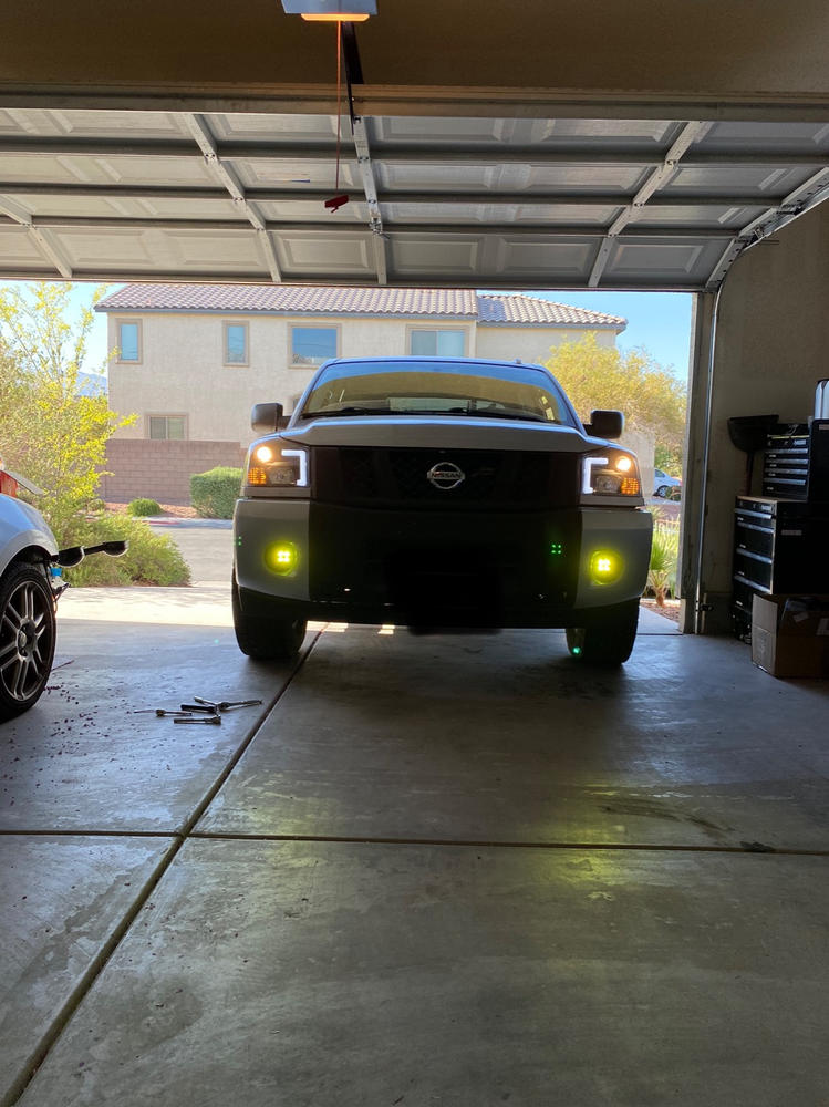 Two 2" x 2" Universal LED Light Film Covers - Customer Photo From Jorey S.