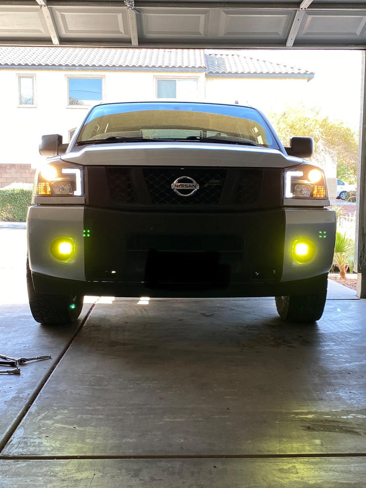 Two 2" x 2" Universal LED Light Film Covers - Customer Photo From Jorey S.