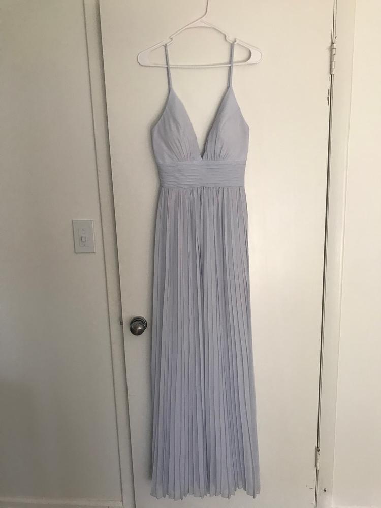 Depths of my love dusty blue maxi outlet dress