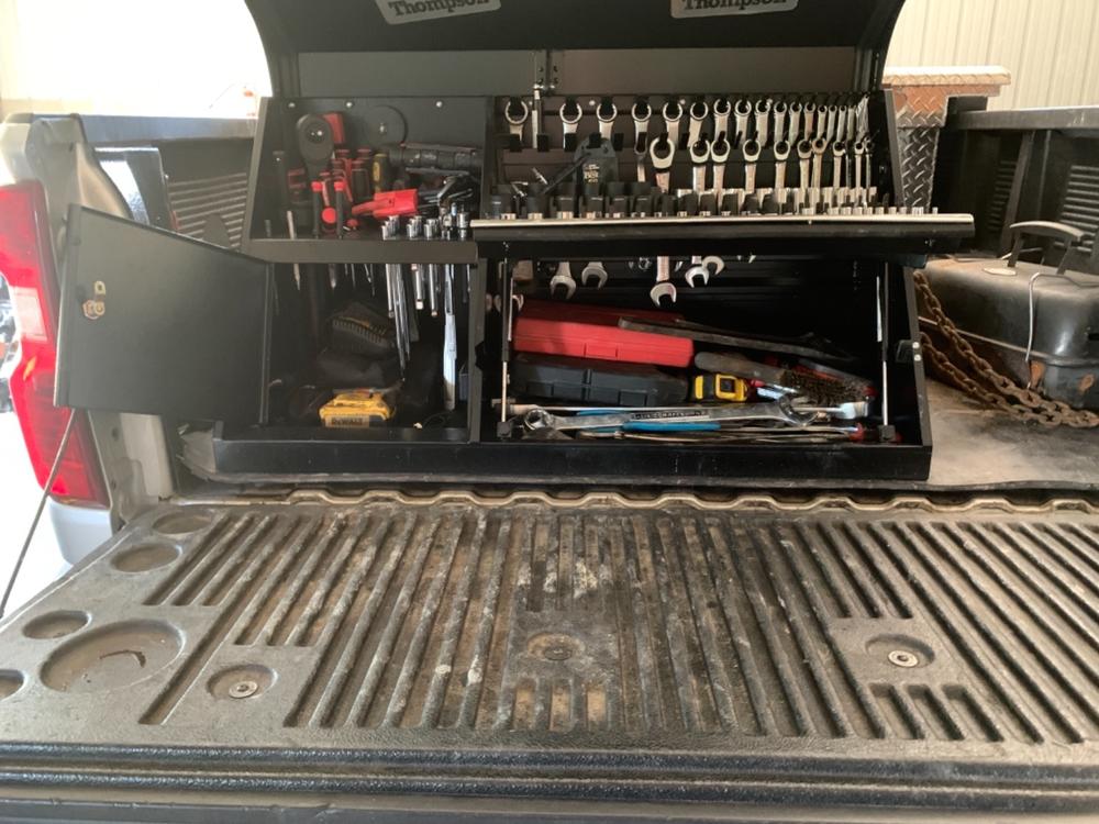 41 x 18 in. Steel Triangle® Toolbox - Customer Photo From Dennis Warner