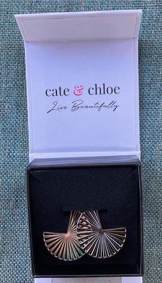 Taylor "Charisma" 18k White Gold Plated Stainless Steel Earrings - Customer Photo From Keira