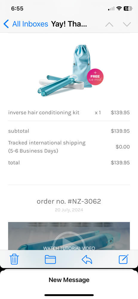 inverse hair conditioning kit - Customer Photo From Helen pinzone 