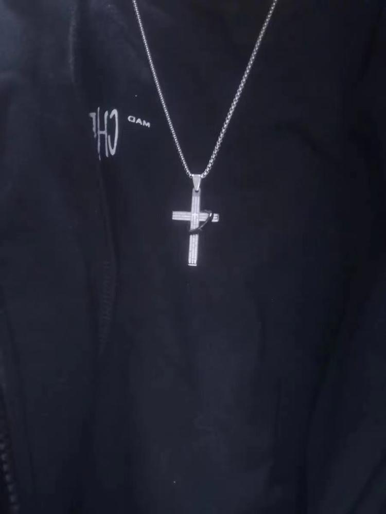 Aoklok Crucifix And Ring Necklace - Customer Photo From Pedro M.