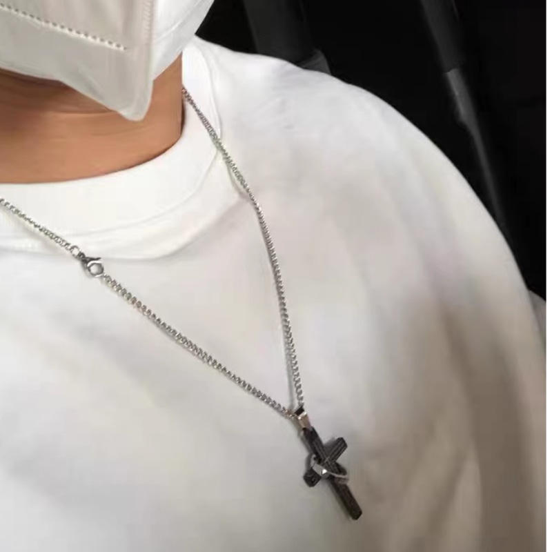 Aoklok Crucifix And Ring Necklace - Customer Photo From Michael J.