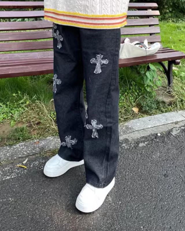 Vintage Pure Patch Cross Jeans - Customer Photo From jack.perez