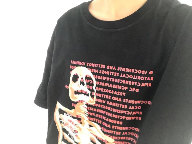 American Bold Skull Graphic T-Shirt - Customer Photo From oliviajames
