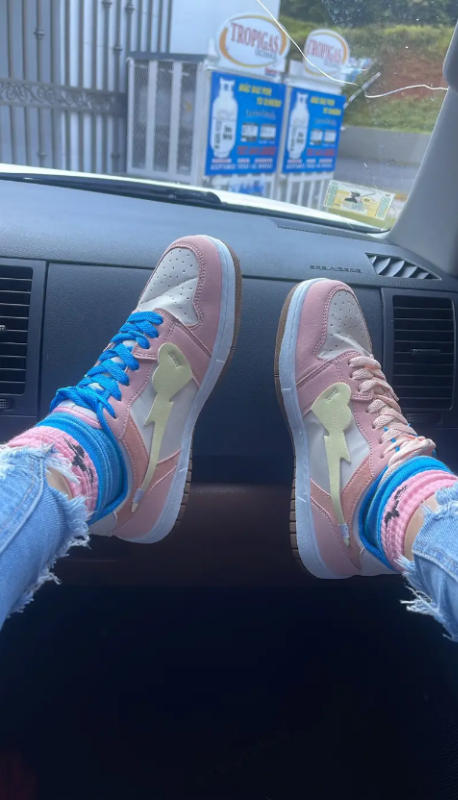 Flower Totem Canvas Sneakers - Customer Photo From Whitney Anderson