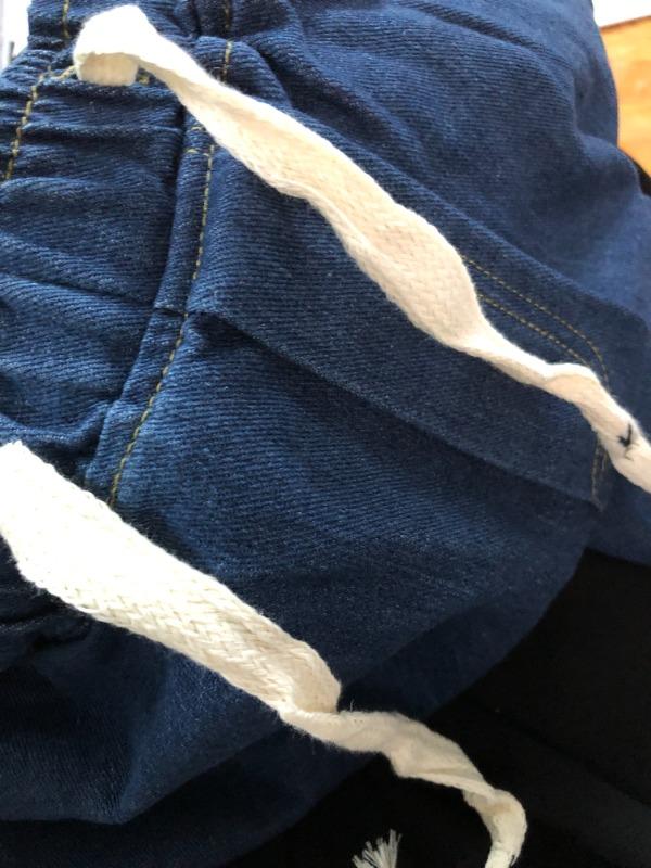 High Street Pure Color Straight Jeans - Customer Photo From 