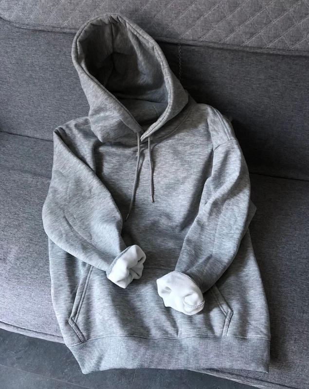 Solid Color Hoodie - Customer Photo From lily.lopez