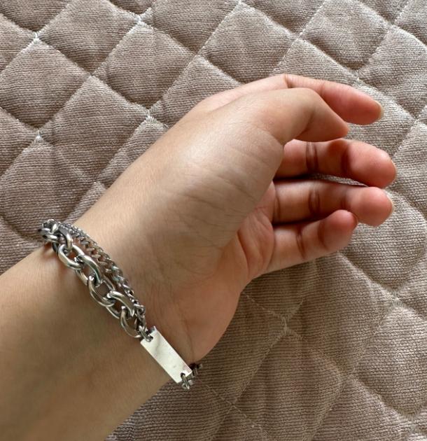 Cross Star-studded Bracelet - Customer Photo From lucas.taylor