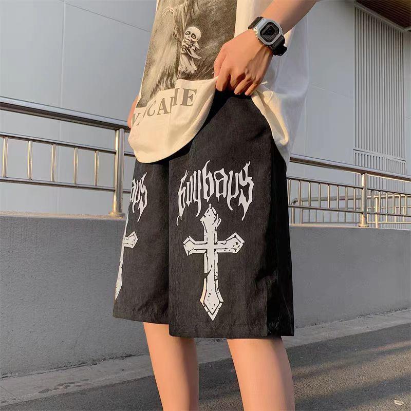 High Street Gothic Alphabet Cross Shorts - Customer Photo From Solorzano