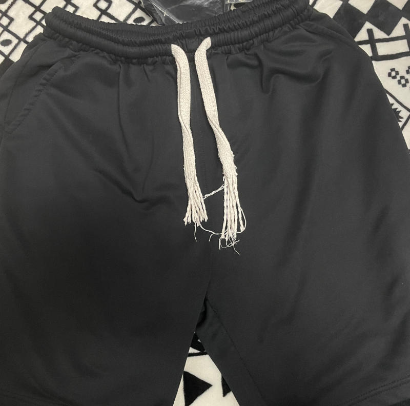 Classic Solid Drawstring Cotton Shorts - Customer Photo From ethan.ward