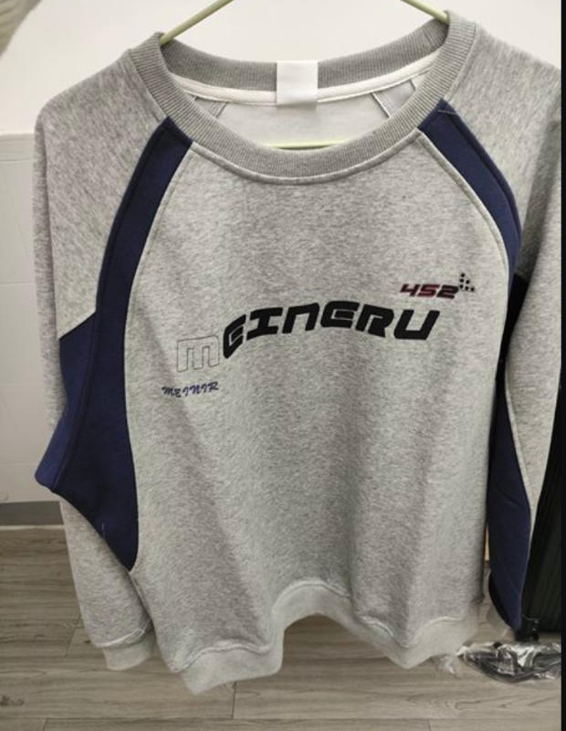 Japanese Alphabet Sweatshirt - Customer Photo From maya.sanders