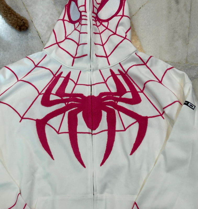 馃敟High Street Spider Jacquard Hoodie - Customer Photo From grace.thomas