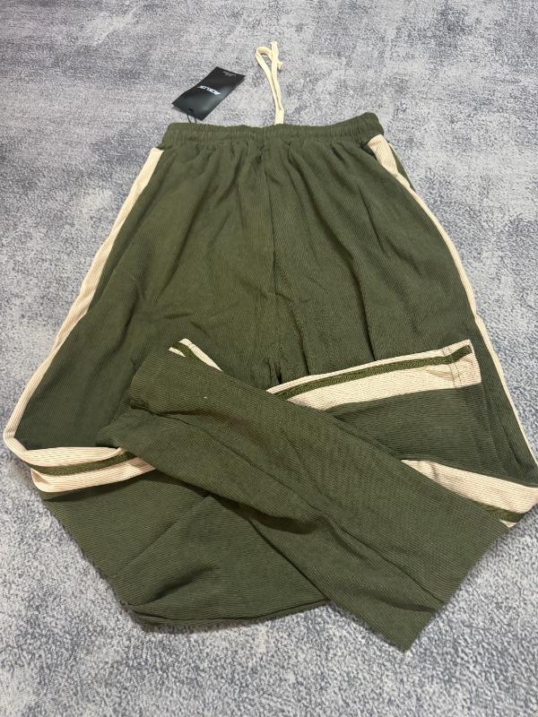 Japanese Corduroy Straight Sweatpants - Customer Photo From jessica.moore