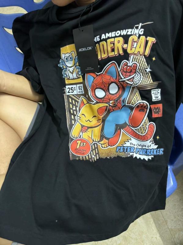 Retro Spider-Cat T-Shirt - Customer Photo From Greg Jones