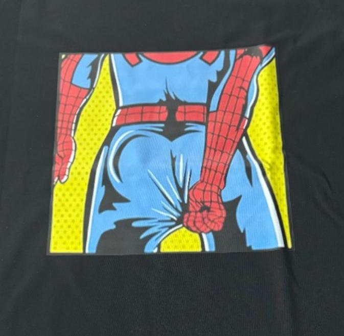 Spiderman Funny Back View Sweatshirt - Customer Photo From meganroberts