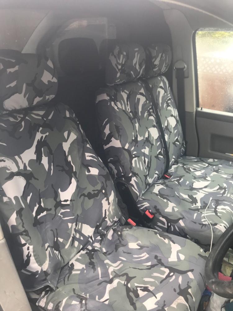Vw Volkswagen Transporter T5 2003 2009 Front Seat Covers Turtle - 2005 F150 Camo Seat Covers