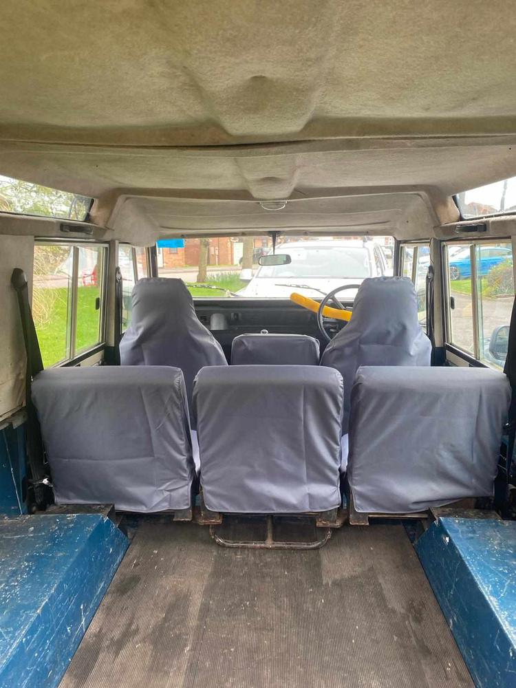 Fits Land Rover Defender 1983-2007 Front Seat Covers - Customer Photo From Anon