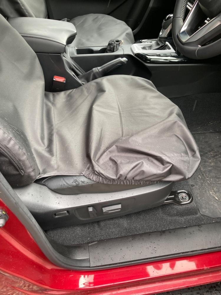 Fits Isuzu D-Max 2021+ Seat Covers - Customer Photo From Malcolm Macdonald