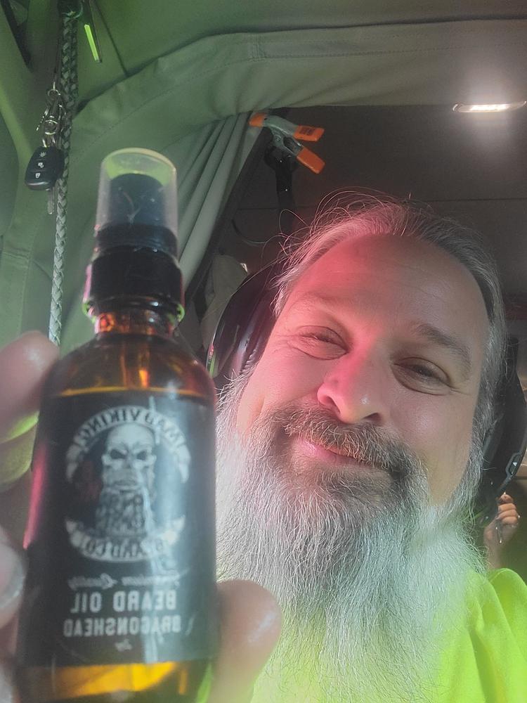 DRAGONSHEAD BEARD OIL - Customer Photo From Dale D.