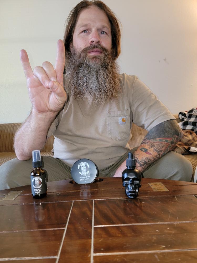 GUNGNIR BEARD OIL - Customer Photo From Robert