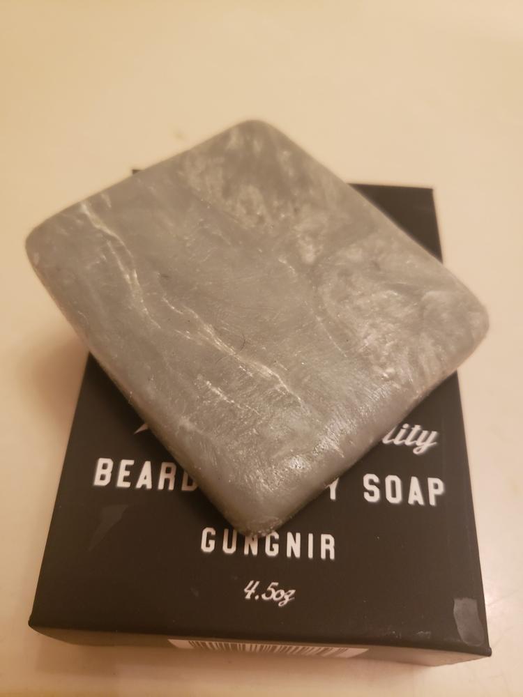 GUNGNIR BEARD & BODY SOAP - Customer Photo From Anthony S.