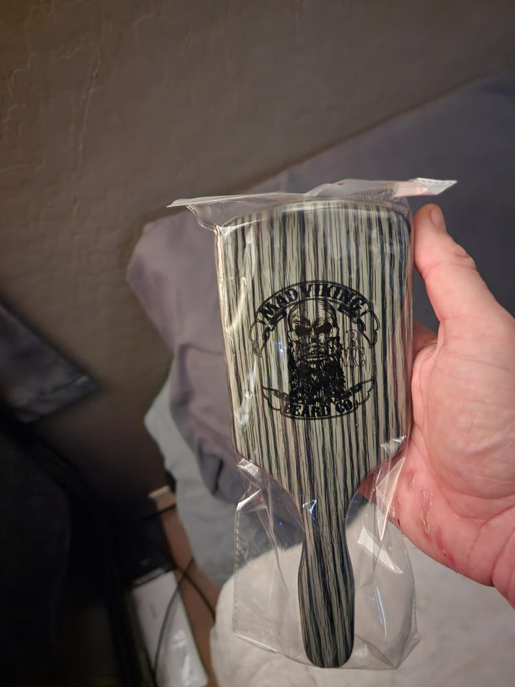 SMART FLEX PADDLE BEARD BRUSH - Customer Photo From Adam E.