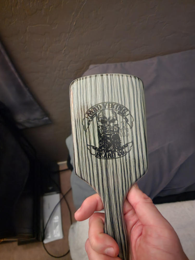 SMART FLEX PADDLE BEARD BRUSH - Customer Photo From Adam E.
