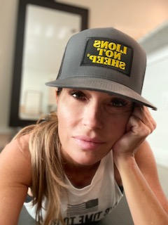 Lions Not Sheep OG Hat (Grey/Yellow) - Customer Photo From Shannon Chiesa