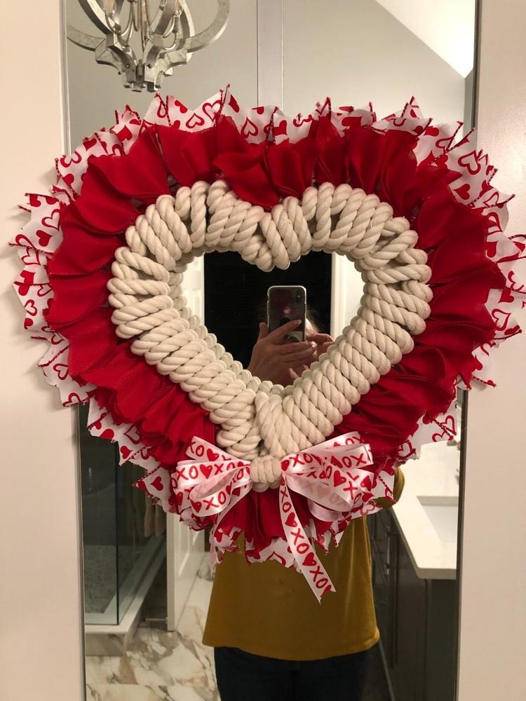 Natural Cotton Rope - Customer Photo From Kimberly M. Carberry