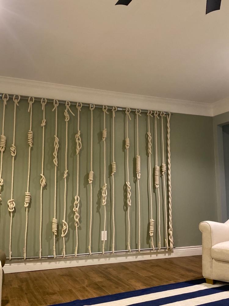 Natural Cotton Rope - Customer Photo From William Phelps