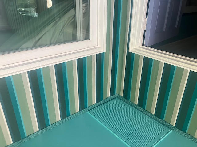 12mm Dip Dyed Cotton 3-Strand-Rope - Customer Photo From Laurel Anderson