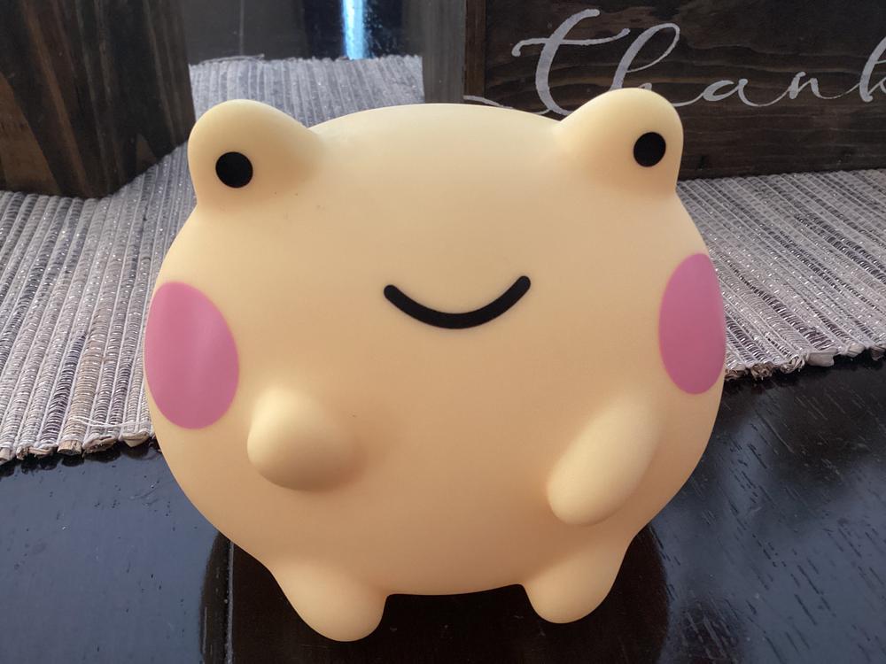 Pastel Ebbo Frog Night Light - Customer Photo From Bridget
