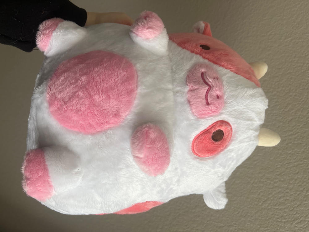 Strawberry Cow Heatable Plush - Customer Photo From Anonymous