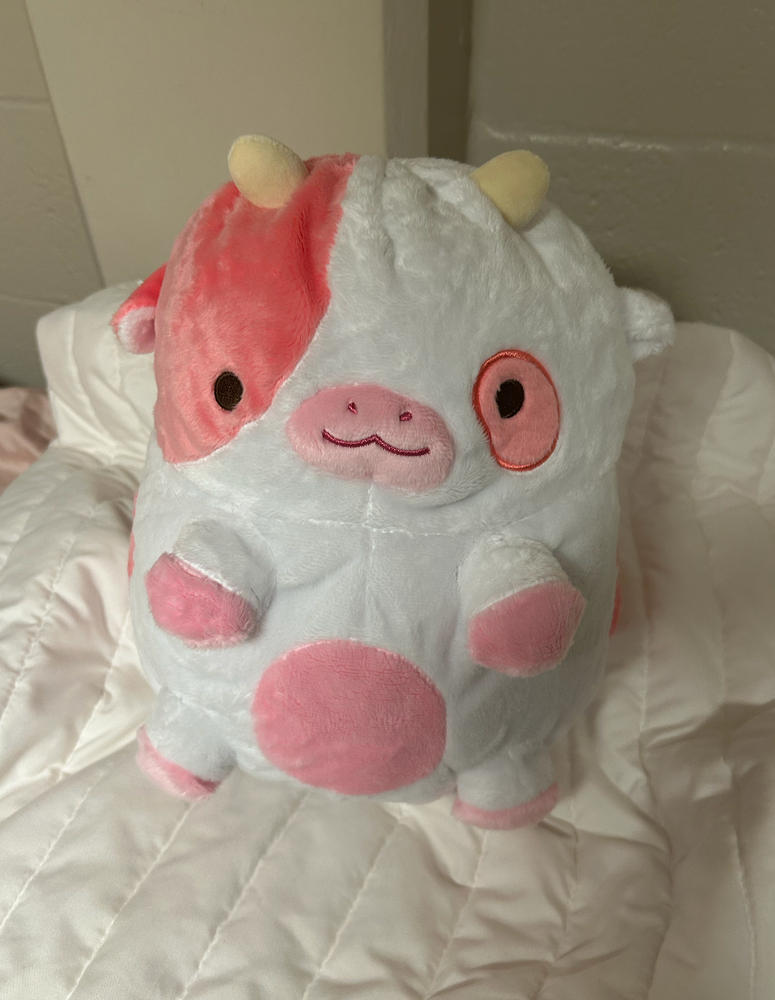Strawberry Cow Heatable Plush - Customer Photo From Marta Vallejo