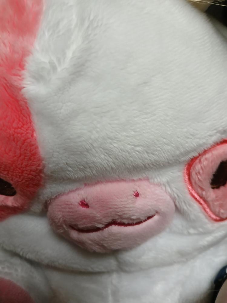 Strawberry Cow Heatable Plush - Customer Photo From Nixie