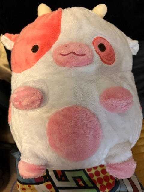 Strawberry Cow Heatable Plush - Customer Photo From Anonymous