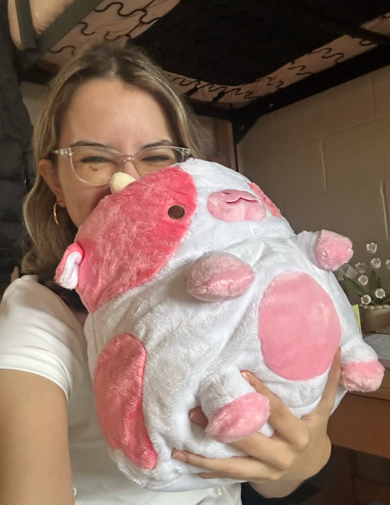 Strawberry Cow Heatable Plush - Customer Photo From Marta Vallejo