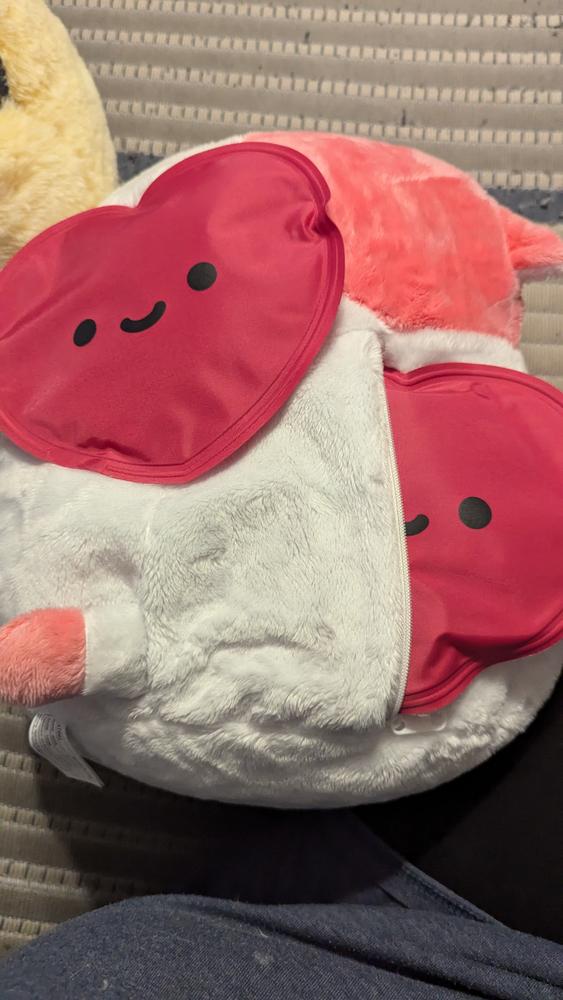 Strawberry Cow Heatable Plush - Customer Photo From Lemon